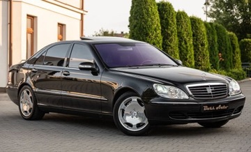 Mercedes Klasa S W220 Sedan 5.5 V12 (600) L 500KM 2003 Mercedes-Benz Klasa S S600L V12 500KM Navi Xeon Skora Masaze Full FULL Gw, zdjęcie 1