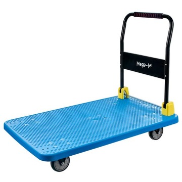 Wózek transportowy platformowy SKŁADANY 500KG MAGAZYNOWY platforma 109x64cm