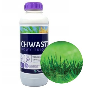 CHWASTOX NOWY TRIO 390 1L NA CHWASTY W TRAWNIKU ZWALCZA CHWASTY W TRAWIE