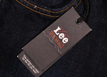 LEE spodnie NAVY BLUE jeans POWELL _ W31 L34