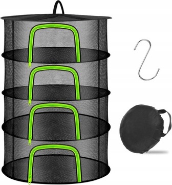 СУШИЛЬНАЯ СЕТКА ДЛЯ СУШКИ ТРАВ И РАСТЕНИЙ, 4 ПОЛКИ