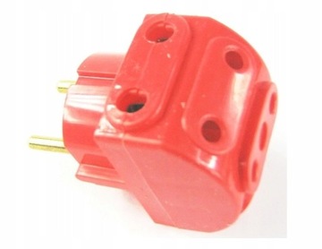 Adapter rozdzielacz gniazdka prądowego złodziejka