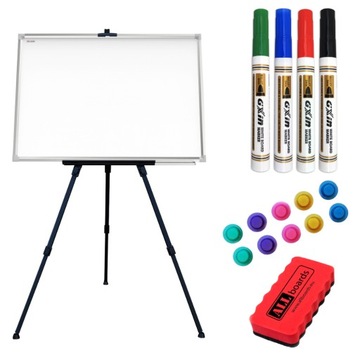 Магнитная доска для сухого стирания 100х80 в подарок.