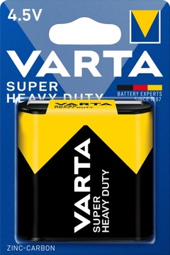 Bateria SUPER HEAVY DUTY Varta 3R12 BLISTER 4,5V