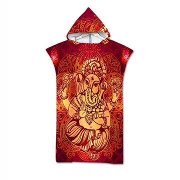 Summer Ice Cream Hooded Bath Towels Cloak