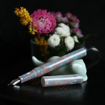 2021 Новый стиль, полимерная акриловая ручка для каллиграфии, перьевая ручка с чернильным мешком