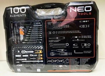 Neo Tools набор инструментов 100 шт.