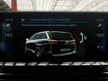 Peugeot 5008 II Crossover Facelifting 2.0 BlueHDi 177KM 2023 Peugeot 5008 7OSÓB ALLURE LED 1wł Bezwyp Kraj, zdjęcie 33
