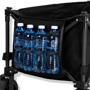 ТУРИСТИЧЕСКИЙ САДОВЫЙ ПЛЯЖНЫЙ ПЕРЕНОСОК, СКЛАДНОЙ ДЛЯ ТРАНСПОРТИРОВКИ НА БОЛЬШИХ КОЛЕСАХ