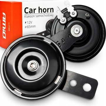 AMiO KLAKSON SYGNAŁ DŹWIĘKOWY FANFARA 12V