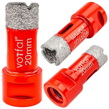 WIERTŁO DIAMENTOWE 20MM KORONKA OTWORNICA M14 GRES