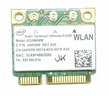 KARTA WIFI DELL E4310 E5410 E6410 450Mbps
