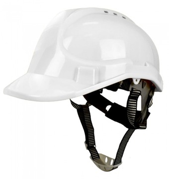 Hełm Roboczy Ochronny Budowlany Kask BHP Wentylowany 4-punktowy VENT