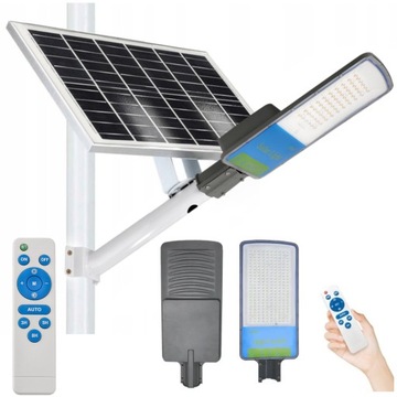 Mocna Lampa Solarna LED Latarnia Uliczna Czujnik Zmierzchu + Pilot Solar