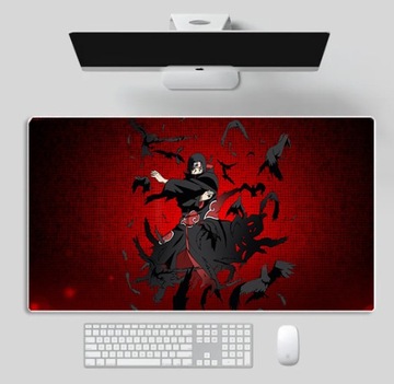 Podkładka Mata Nadruk Dla Gracza Anime Itachi Uchiha Akatsuki 40 CM