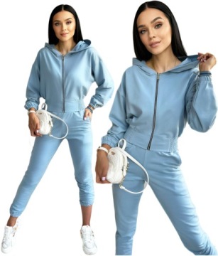 Kobiecy KOMPLET dresowy DRES DAMSKI