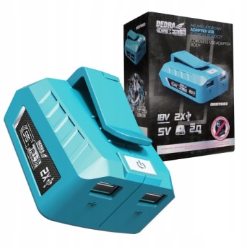 DED7003 POWERBANK DEDRA 18V 2xUSB FOR ACU SAS+ ALL