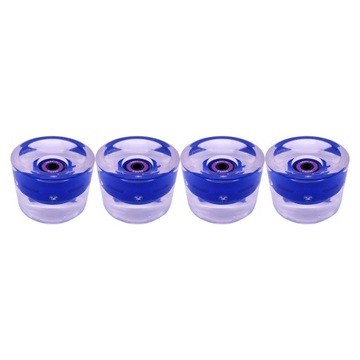 4 szt. Kółka do deskorolki 70 mm Kółka do longboardu LED