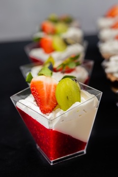 Pucharki do deserów przekąski FINGERFOOD 200ml