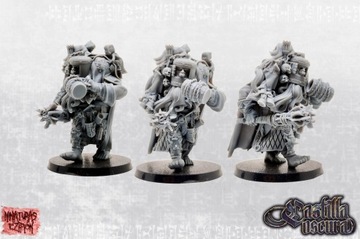 Альдабон - Огре - 60 мм - Мини-фактура - 3D-печать