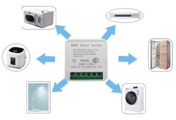 РЕЛЕ WIFI TUYA SMART SOCKET 16A