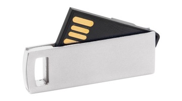 РЕКЛАМНАЯ ФЛЕШКА с логотипом PDslim-6 64ГБ С ГРАВИРОВКОЙ 10 ШТ.