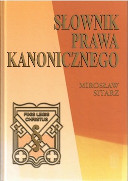 Sitarz - Słownik prawa kanonicznego