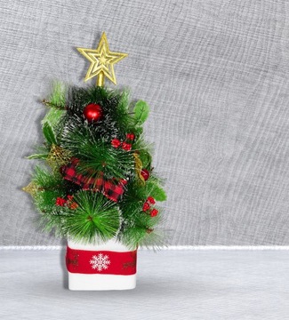 Рождественская елка рождественская украшение искусственная сосна 45 см