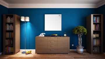 ИНФРАКРАСНЫЙ ОБОГРЕВАТЕЛЬ 360ВТ С ДИСТАНЦИОННЫМ УПРАВЛЕНИЕМ WIFI LINCOX ВАННАЯ КОМНАТА