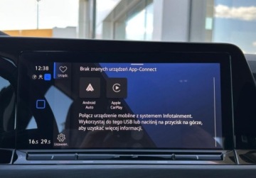 Volkswagen Golf VIII Variant 1.5 eTSI 150KM 2024 Volkswagen Golf Variant Pakiety, samochod jak nowy, ACC, ergoActive z mas, zdjęcie 28