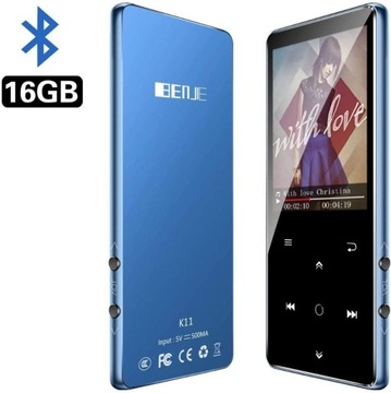BENJIE K11 MP3 MP4 Cyfrowy Odtwarzacz 8GB FM TF