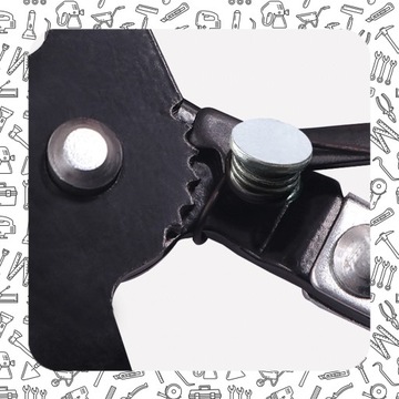 PRAKTYCZNE SZCZYPCE POMOCNICZE - DO LUTOWANIA PRZEWODÓW KABLI UCHWYT 240MM