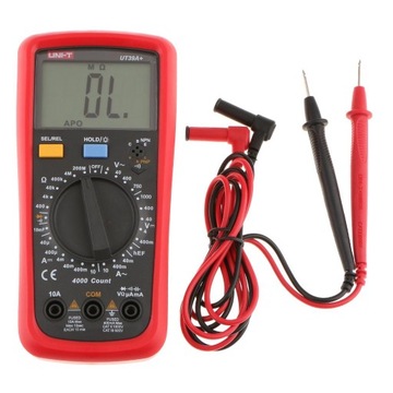 UT39A+ Cyfrowy multimetr DC Amp Ohm Dioda i T