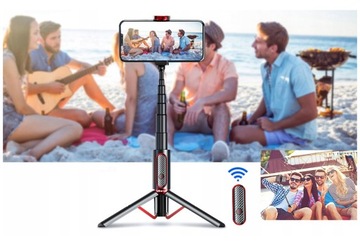 Bluetooth-монопод для селфи 2 в 1 для iPhone 15, 14, 13, 12, 11 Pro Max Plus