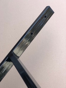 НОЖКИ СТАЛЬНЫЕ БЕЗ УКРАШЕНИЙ ДЛЯ ПОДЛОКОТНИКА СКАМЬИ