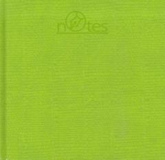 Kwadratowy notes pamiętnik z ekoskóry notatnik