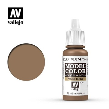 Tan Earth 17ml 70.874 | Vallejo Model Color