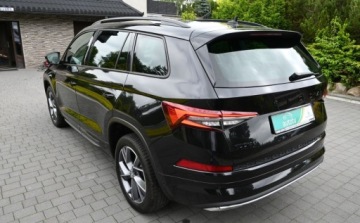 Skoda Kodiaq I SUV Facelifting 2.0 TDI SCR 150KM 2022 Skoda Kodiaq 2,0 TDI 150 DSG SPORT-LINE FULL LED Nawigacja Kamera 2.0 150KM, zdjęcie 3