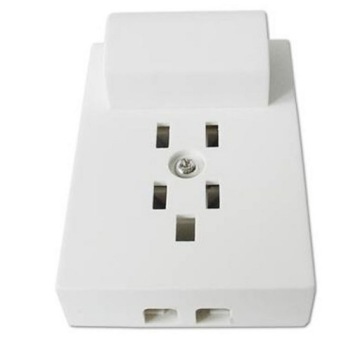 Розетка настенная телефонная 6п4с RJ11 + старого типа