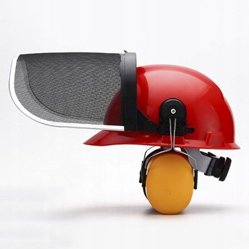 Защитные стальные наушники для защитной каски