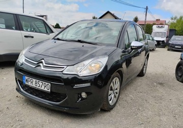 Citroen C3 II 2014 Citroen C3 2014r, 1.2 Benzyna. Lekko uszkodzony tyl. Jezdzi. 1.2 Benzyna, zdjęcie 1