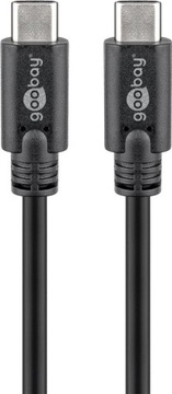 Kabel przewód USB-C 3.2 Gen 1 USB-C do ładowania Super Speed 1m