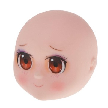 Скульптура головы BJD + ручная роспись макияжа своими руками C