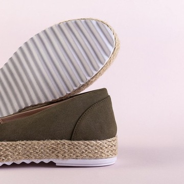 ZIELONE DAMSKIE ESPADRYLE W MORO NUHENTE 36