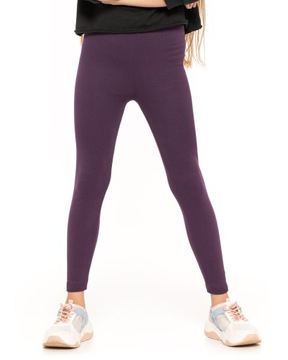 ЛЕГИНГИ УТЕПЛЕННЫЕ ДЛЯ ДЕВОЧЕК КЕГИ СЛИВОВЫЕ 122