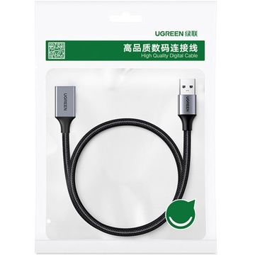 Кабель Ugreen USB (штекер) — USB (гнездо) 3.0