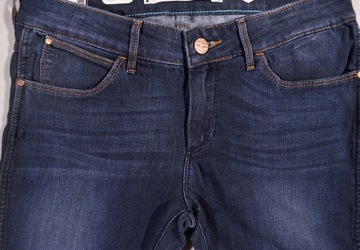 WRANGLER spodnie LOW jeans COURTNEY SKINNY W28 L32