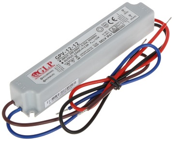Zasilacz hermetyczny 230V 12V 12W 1A GPV-12-12