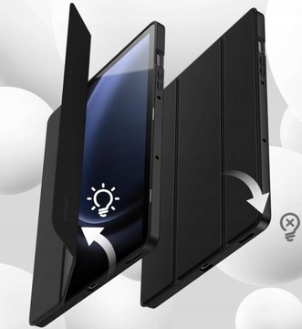 ETUI + SZKŁO + RYSIK do SAMSUNG GALAXY TAB S9 FE 10.9 SM-X510 SM-X516