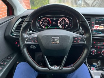 Seat Leon III ST Facelifting 1.5 EcoTSI 150KM 2018 Seat Leon 1.5 benzyna 150 KM FR automat panorama zarej w PL zamiana, zdjęcie 12